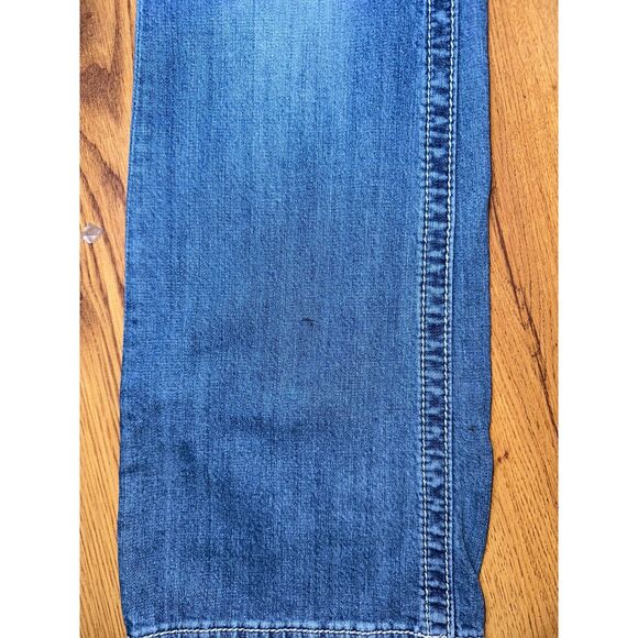 Women's Size 28 Miss Me Boot Cut Jeans Bling Crosses JP5697B Y2K - Picture 8 of 12